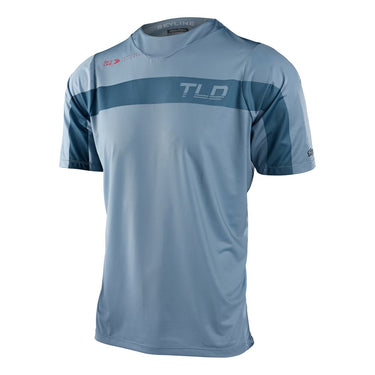 TLD 23 Skyline SS Jersey Jet Fuel Ice Blue / Red